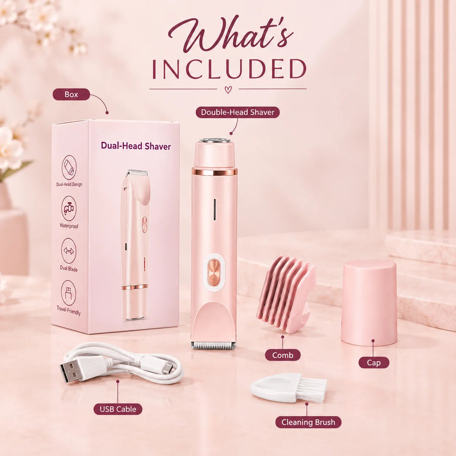 2-in-1 Double Head Electric Shaver