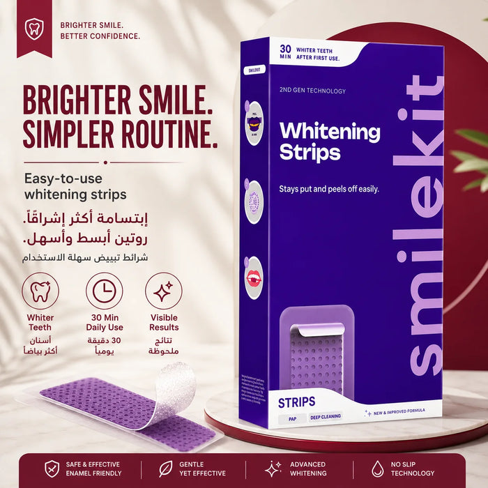SmileKit Advanced Whitening Strips™