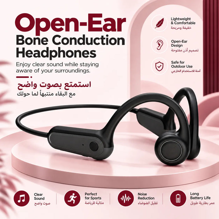 AeroVibe™ Bone Conduction Headphones