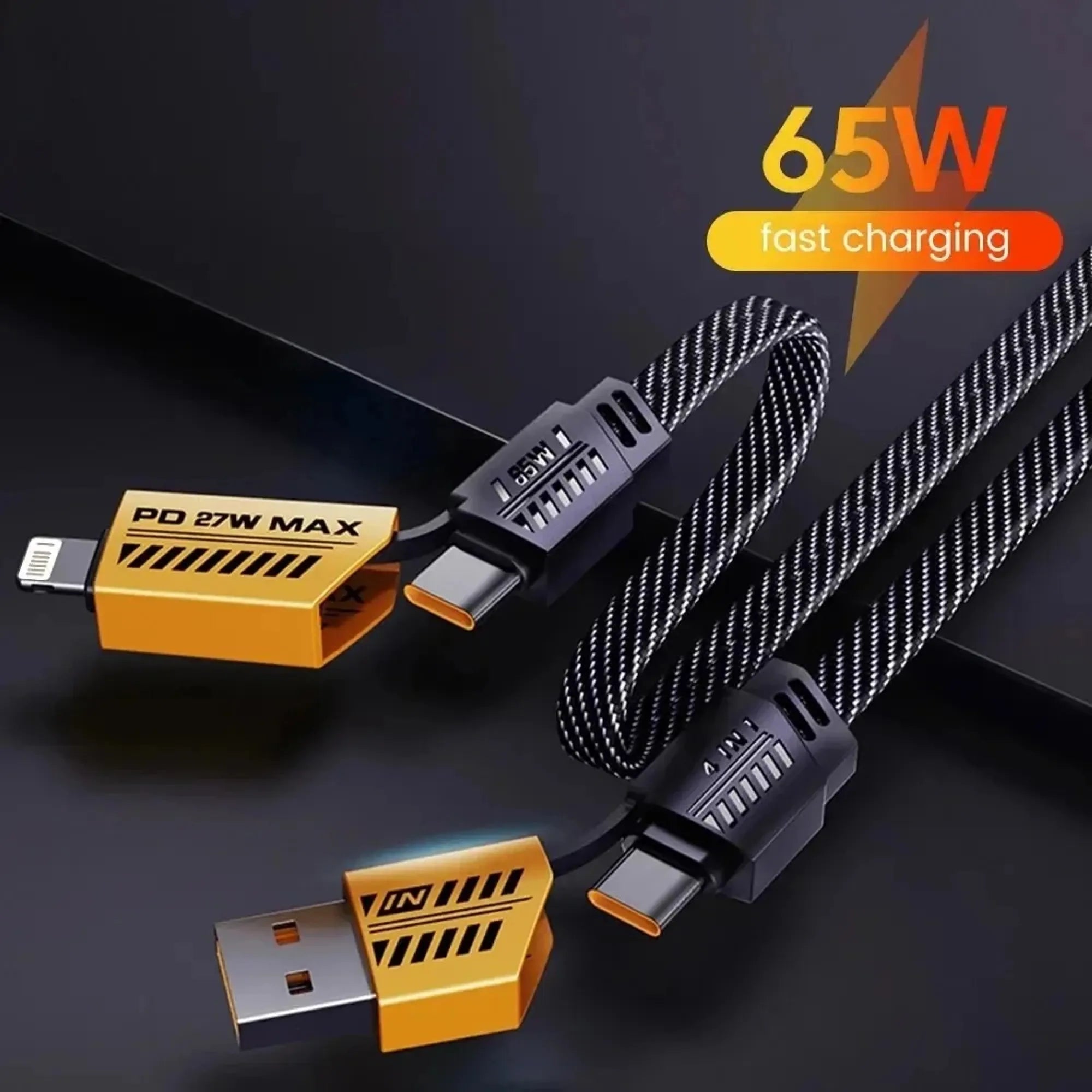 Multifunction Data Cable 4-in-1 Multi-function data cable super fast charging PD27W