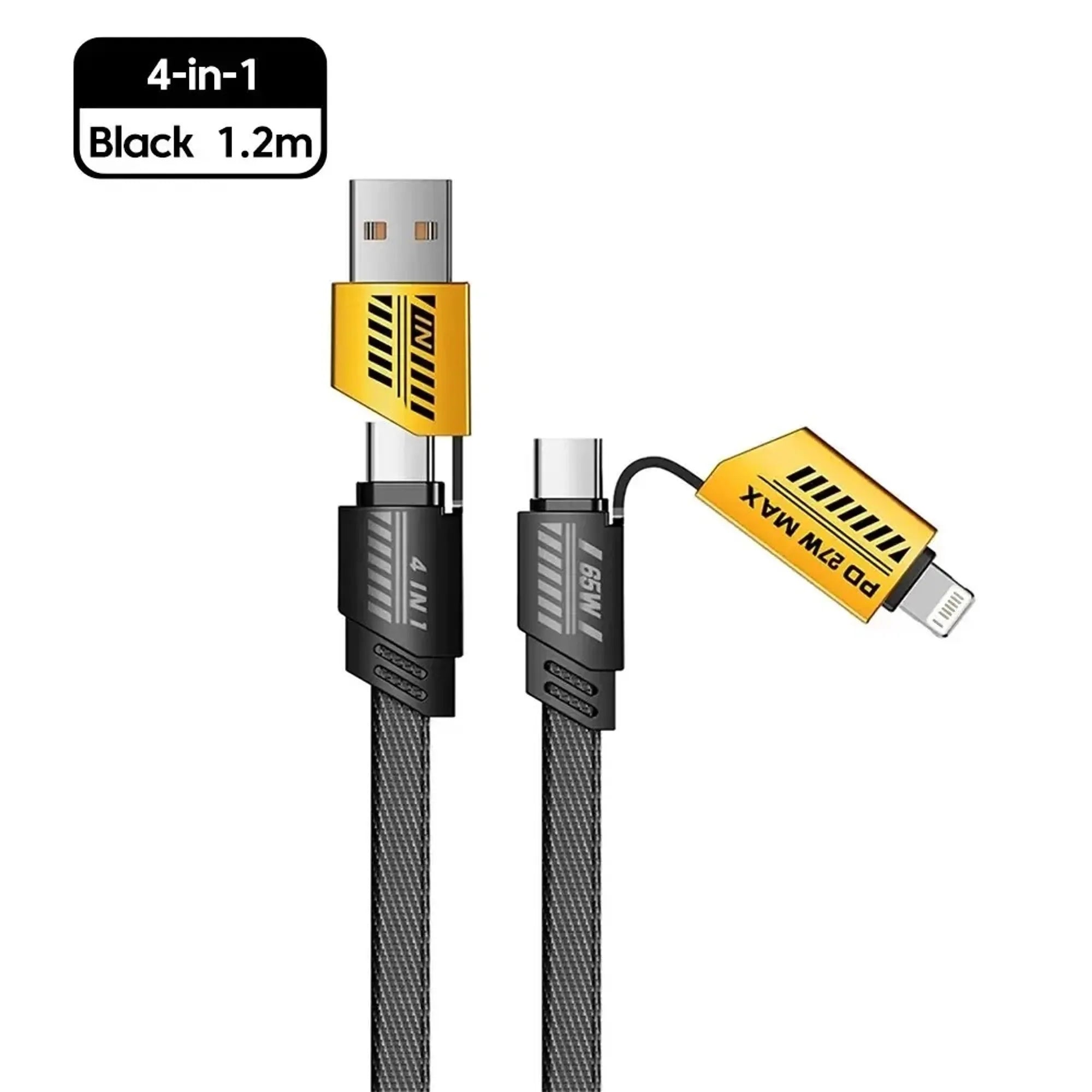 Multifunction Data Cable 4-in-1 Multi-function data cable super fast charging PD27W