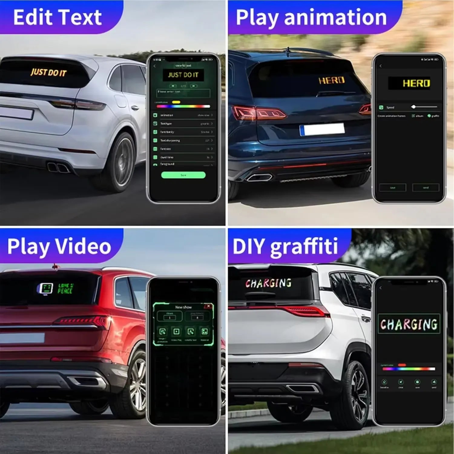 Eye Panel Smart LED Eye Panel — Customize Your Car's Personality in Seconds