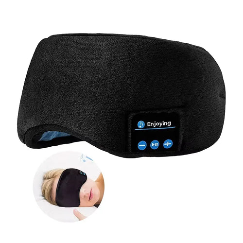 Bluetooth 3D Eye Mask Headphones Music Sleeping